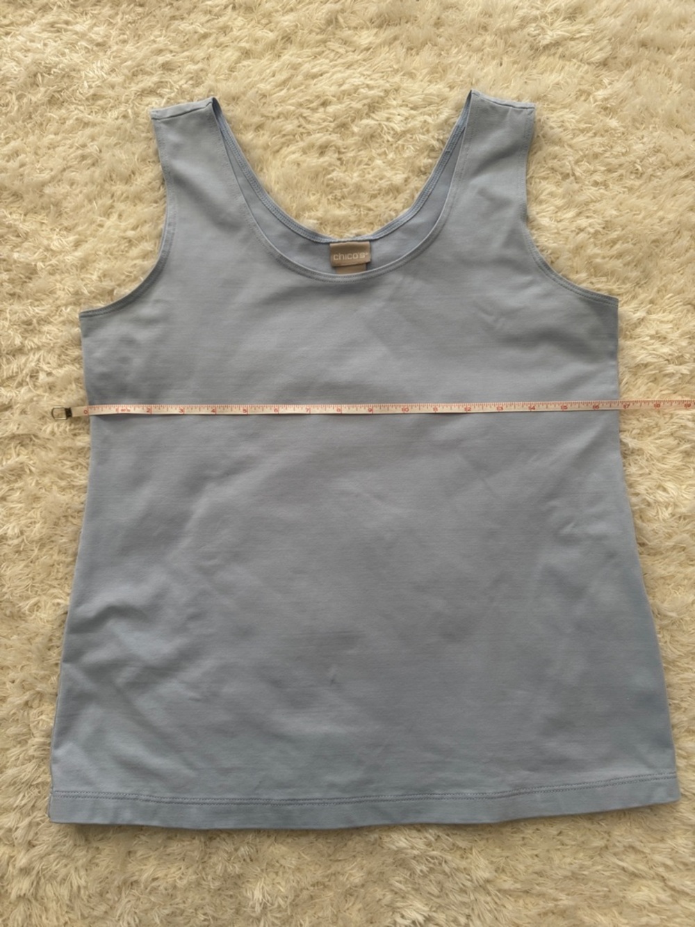 Chico's Soft Sky Blue Sleeveless Tank